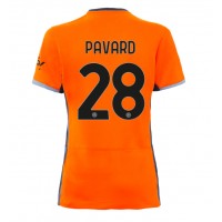 Inter Milan Benjamin Pavard #28 Replica Third Shirt Ladies 2023-24 Short Sleeve